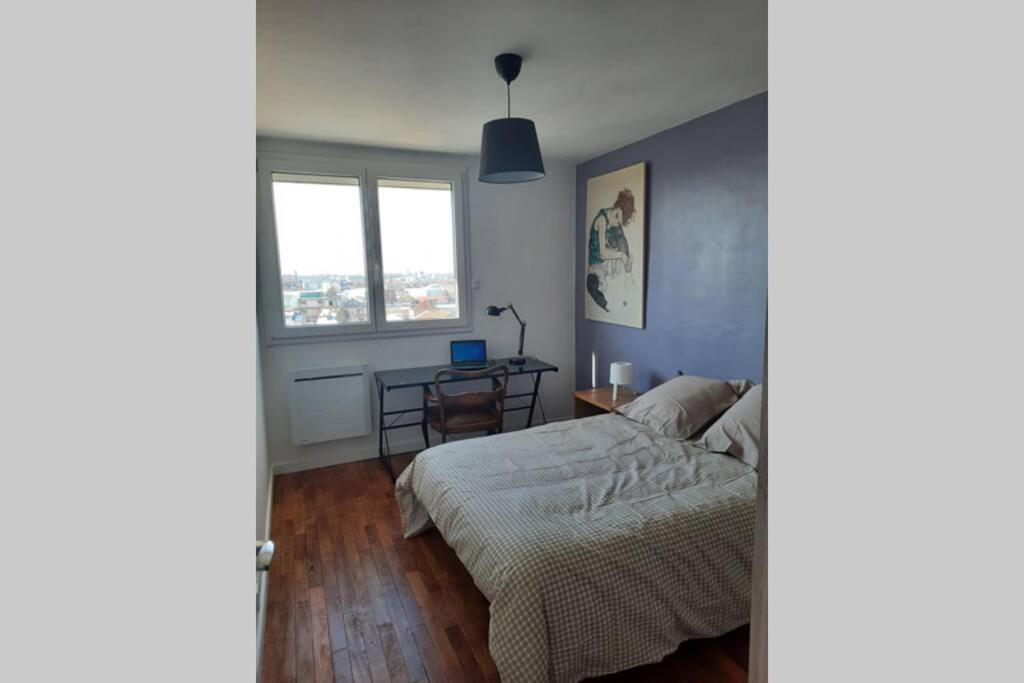 Appartement 70M² 3 Chambres Avec 3 Lits 2 Places Troyes Exterior foto